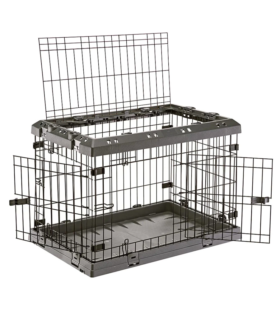 GABBIA BOX  PER CANI PIEGHEVOLE "SUPERIOR 75", 77X51X55 CM - FERPLAST