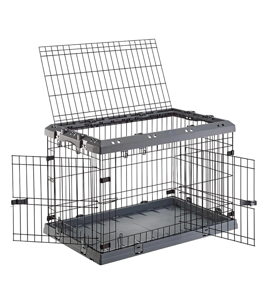 GABBIA BOX  PER CANI PIEGHEVOLE "SUPERIOR 90", 77X51X55 CM - FERPLAST