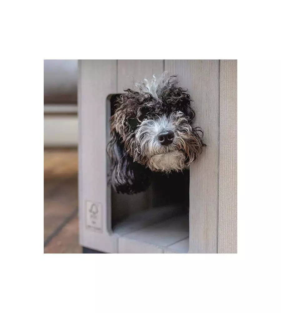 CUCCIA PER CANI DA ESTERNO FERPLAST "ARGO 50" IN PINO NORDICO 58,5X42,5X44,5 CM