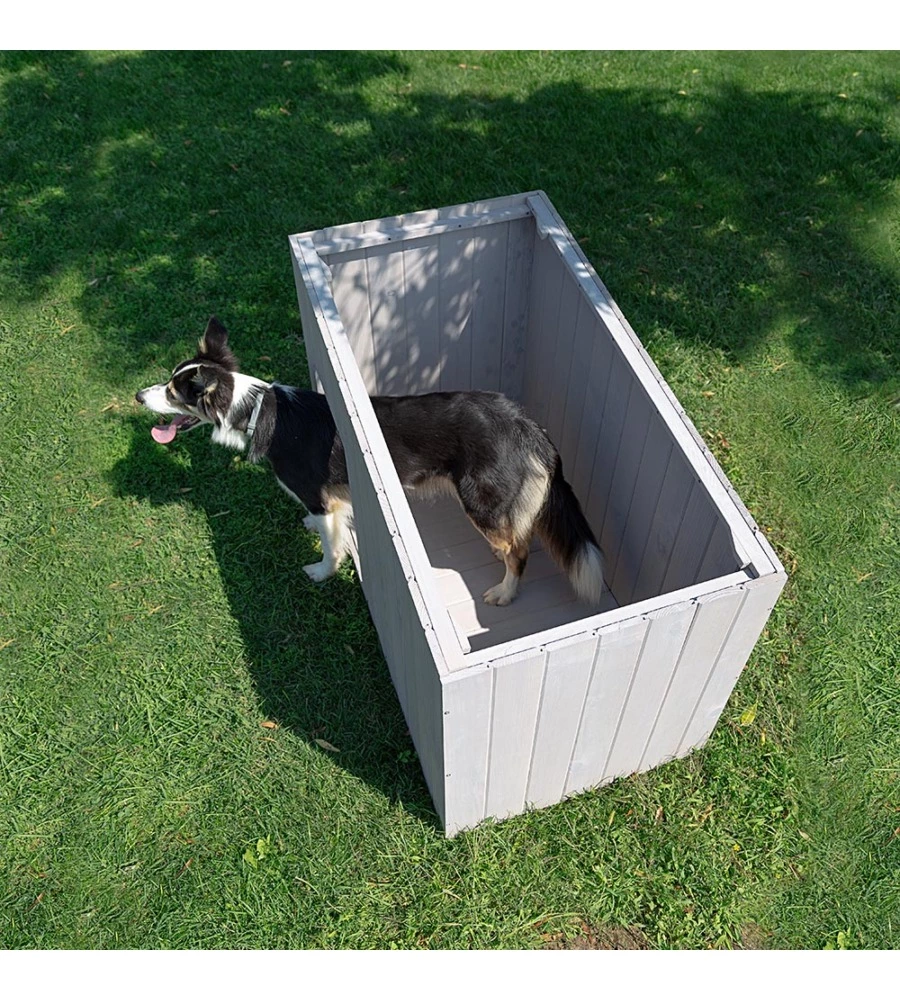 CUCCIA PER CANI DA ESTERNO FERPLAST "ARGO 100" IN PINO NORDICO 114,5X73X81 CM