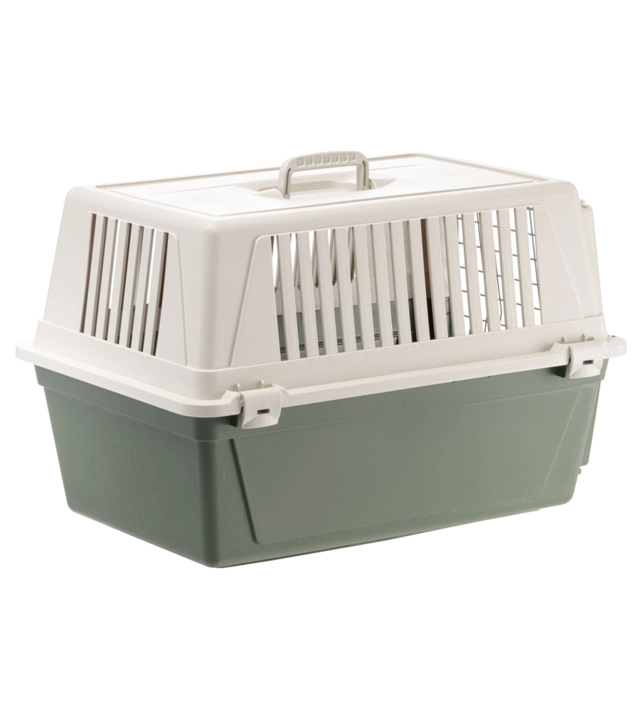 Trasportino per gatti e cani di piccola taglia Ferplast "Atlas 30" verde 40x60x38 cm