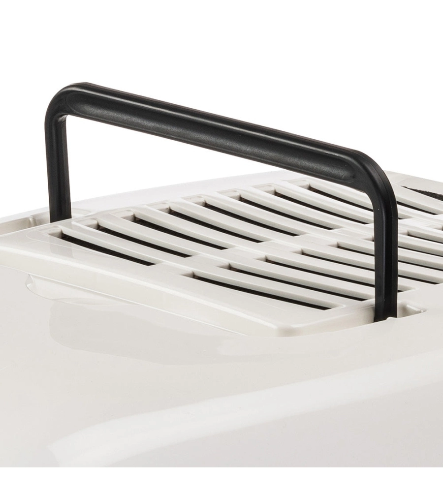 LETTIERA TOILETTE GATTO CHIUSA FERPLAST "PRIMA" NERO 39,5X52,5X38 CM