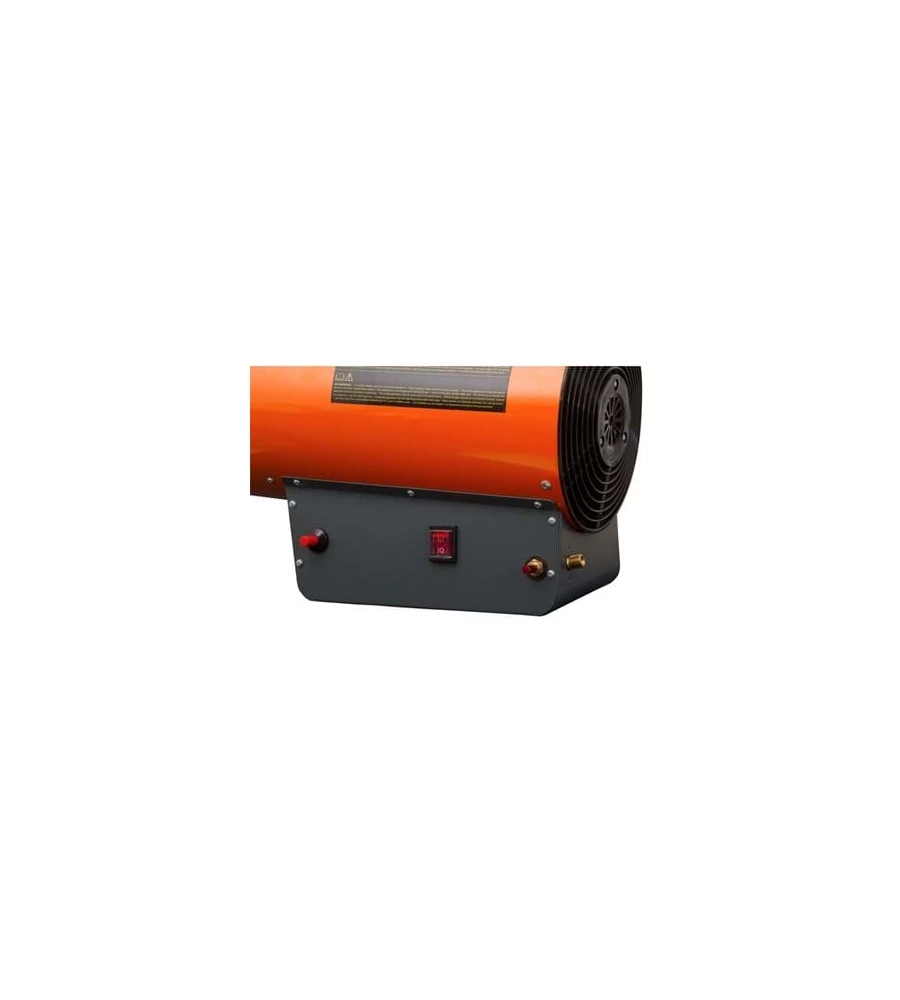 GENERATORE ARIA CALDA A GAS QLIMA ARANCIONE 10 KW CON REGOLATORE