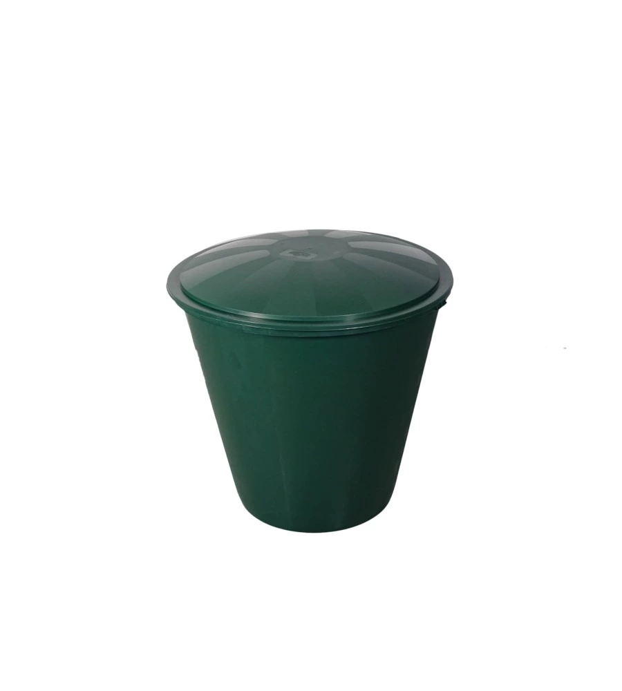 KIT SERBATOIO PER RACCOLTA ACQUA PIOVANA VERDE 210 L