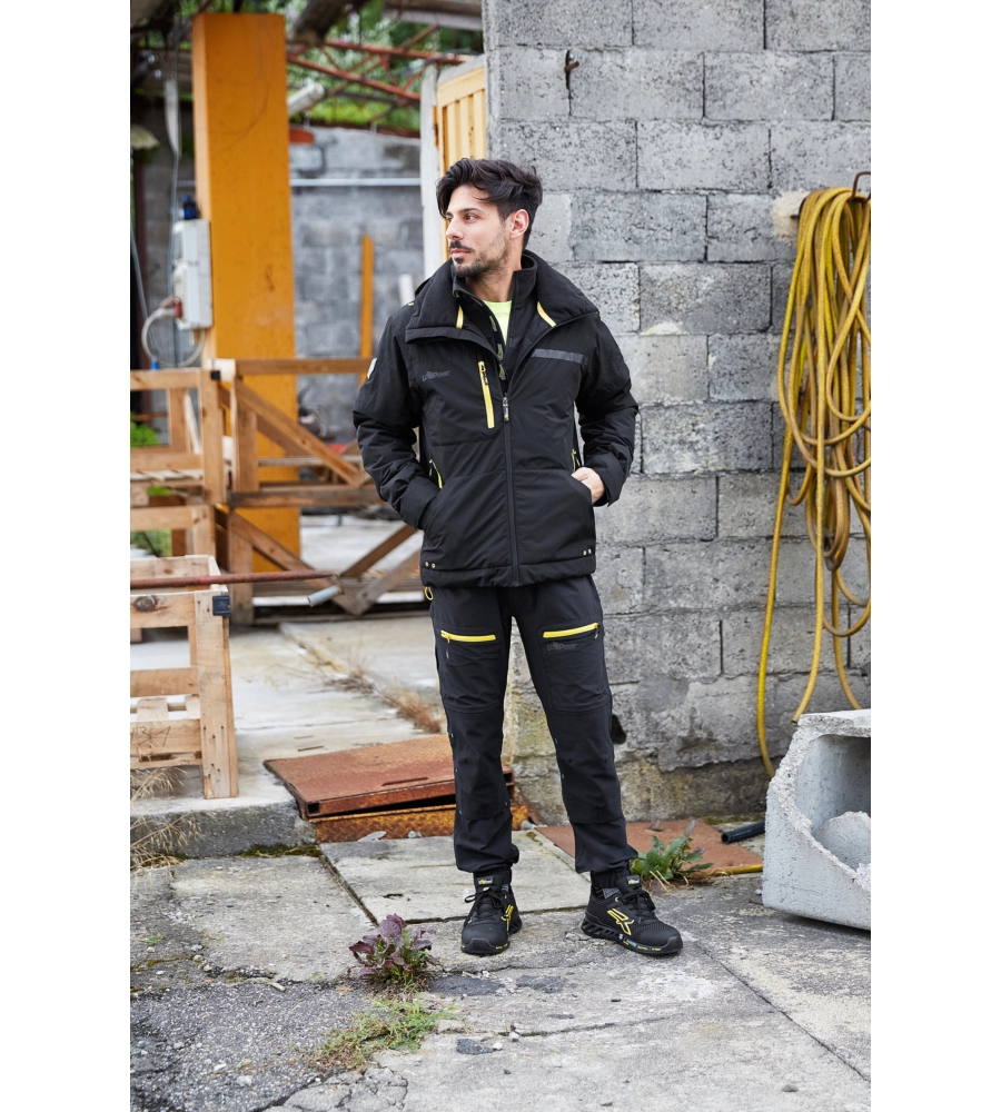 GIACCA DA LAVORO U-POWER "WINK" BLACK CARBON, TG XL