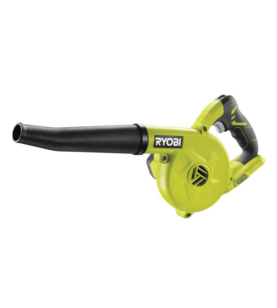 SOFFIATORE COMPATTO A BATTERIA RYOBI "R18TB-0" 18V, SOLO CORPO MACCHINA