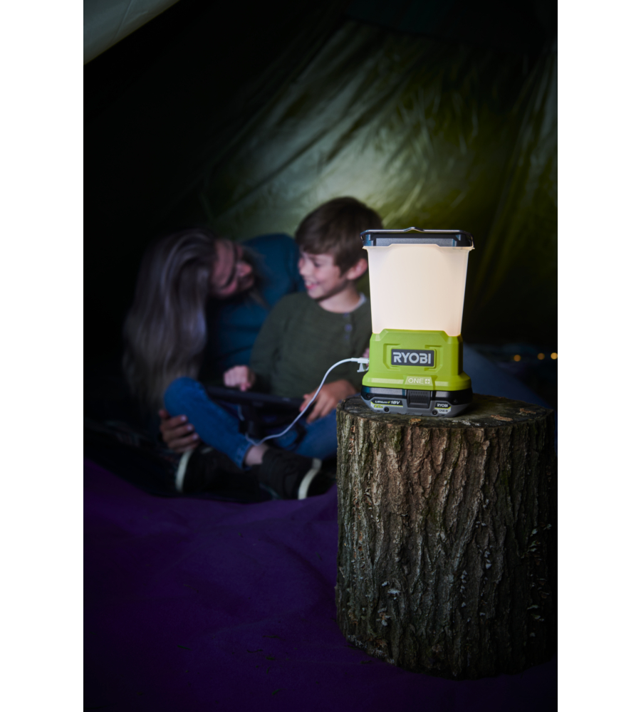 LANTERNA LED A BATTERIA RYOBI "RLL18-0" 18 V, SOLO CORPO MACCHINA