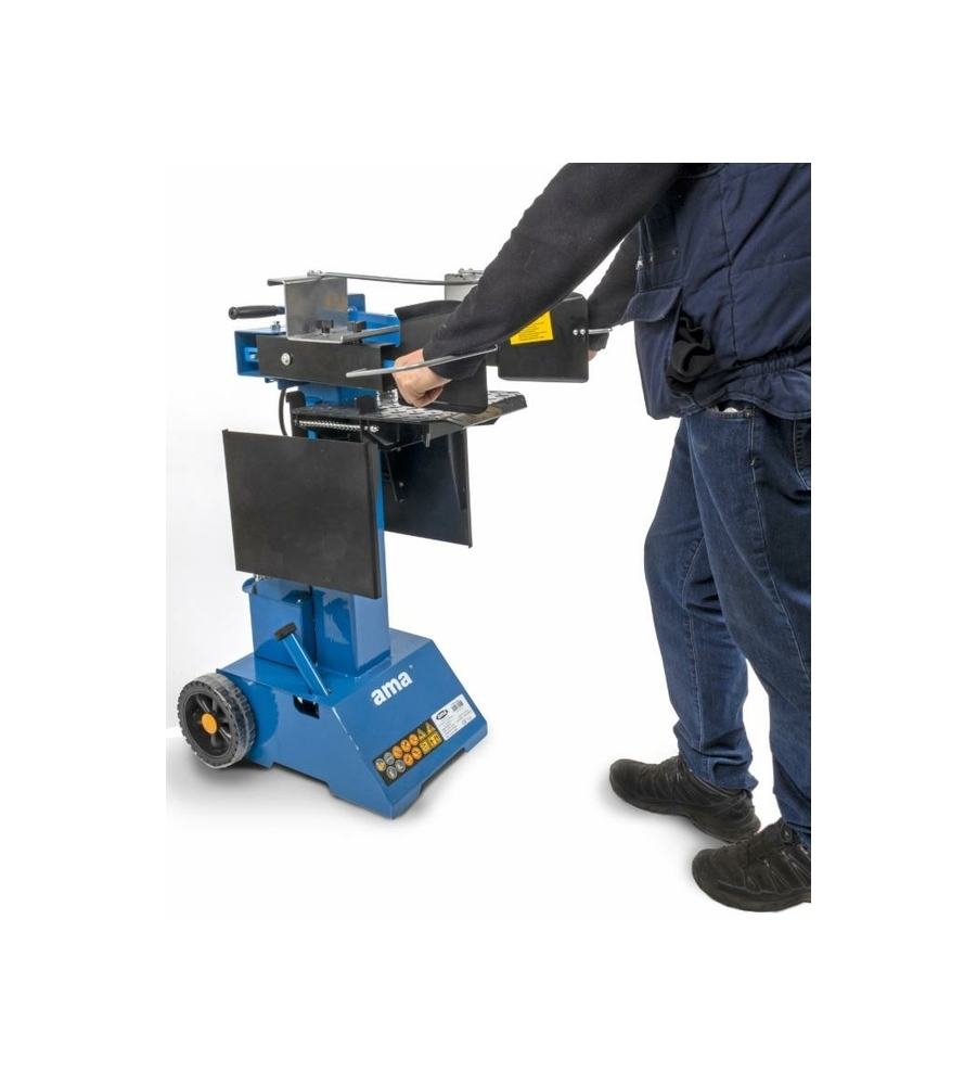 SPACCALEGNA VERTICALE ELETTRICO AMA "RHINO" 8 TONNELLATE 3000 W