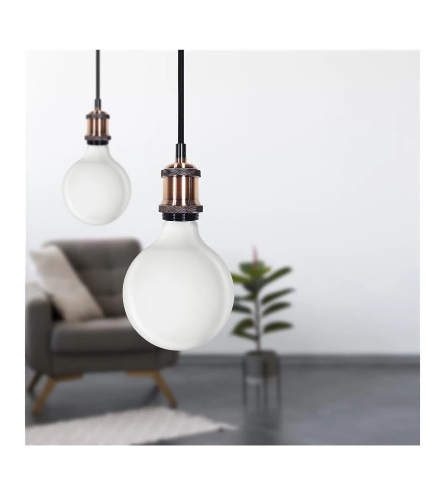 LAMPADA A SOSPENSIONE "PENDEL" BRONZO 1,5 MT, E27