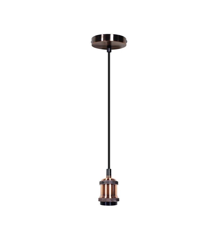 LAMPADA A SOSPENSIONE "PENDEL" BRONZO 1,5 MT, E27