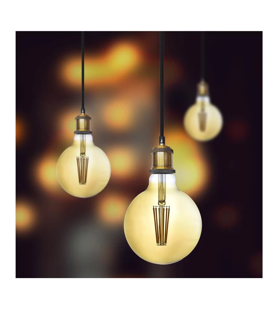 LAMPADA A SOSPENSIONE "PENDEL" OTTONE 1,5 MT, E27