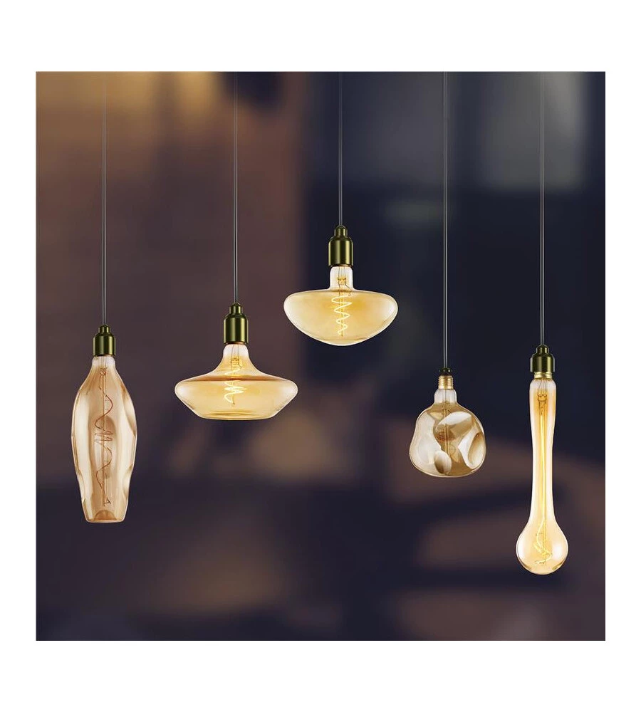 LAMPADINA LED DECORATIVA "BOTTLE" AMBRATA 240 LM, E27