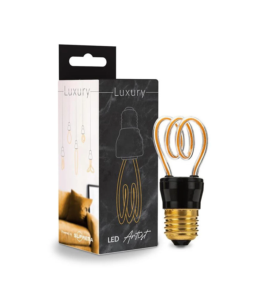 LAMPADINA LED DECORATIVA "SPIRALE" 240 LM, E27