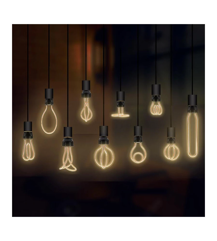 LAMPADINA LED DECORATIVA "DOPPIO IRREGOLARE" 480 LM, E27
