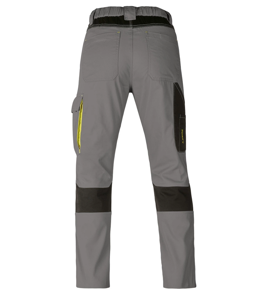 PANTALONI DA LAVORO KAVIR GRIGIO/NERO, TG L - KAPRIOL