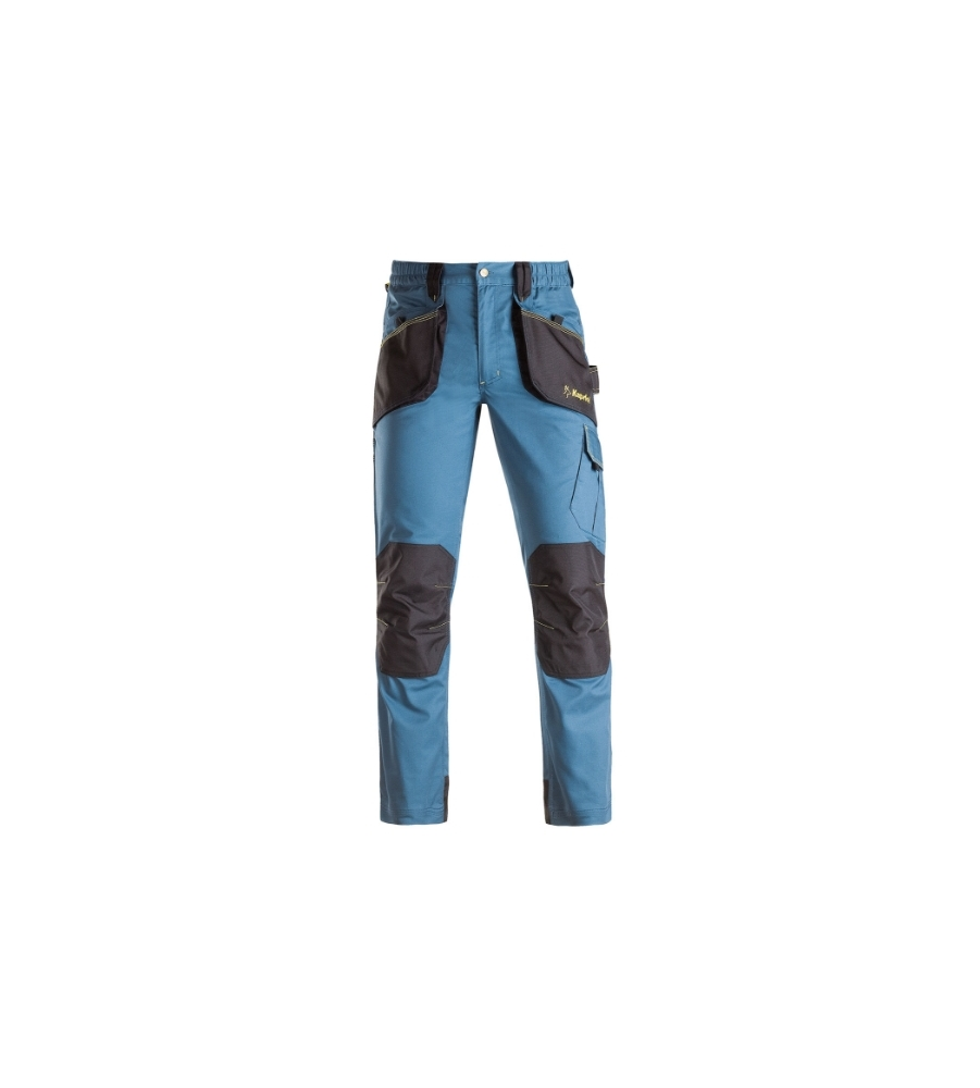 PANTALONI DA LAVORO SLICK AVIO/NERO, TG M - KAPRIOL