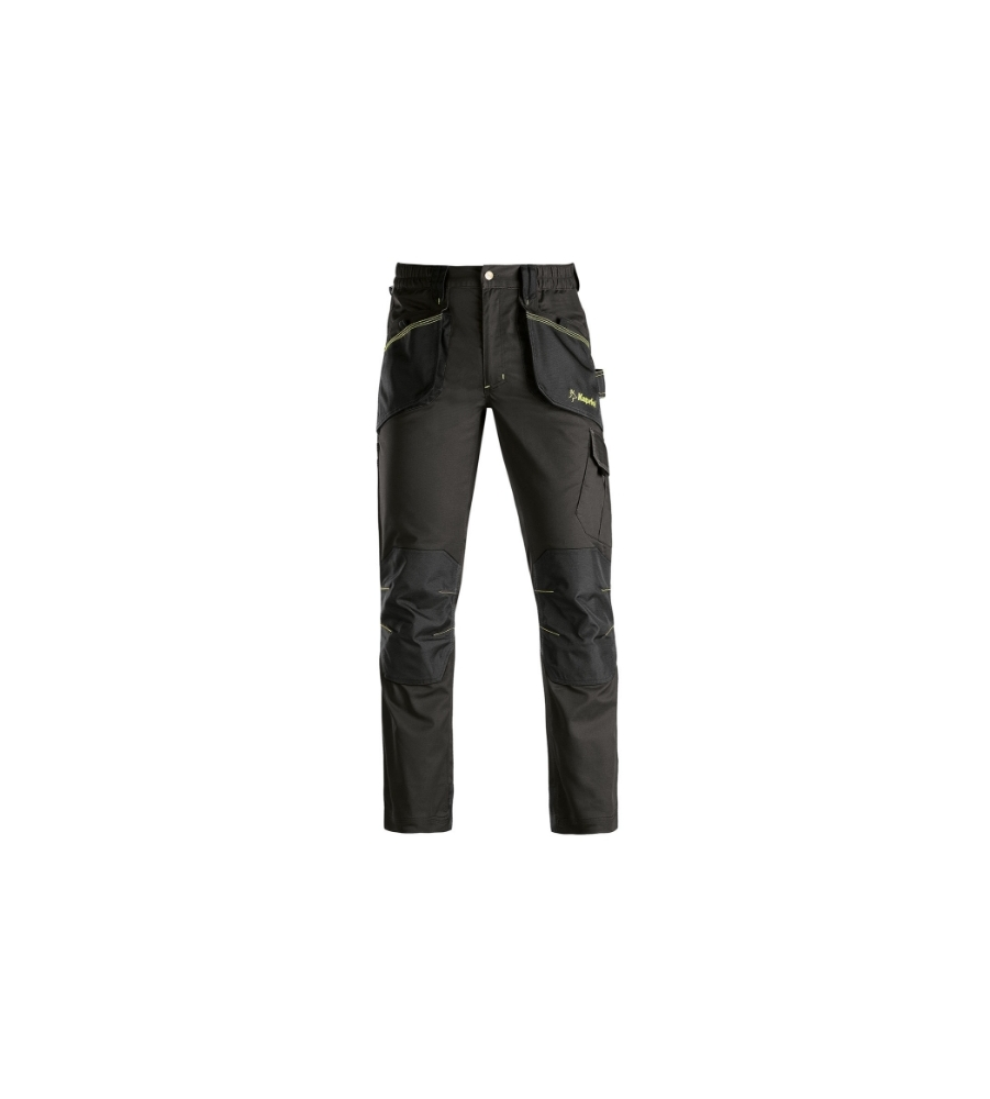 PANTALONI DA LAVORO SLICK NERO, TG L - KAPRIOL