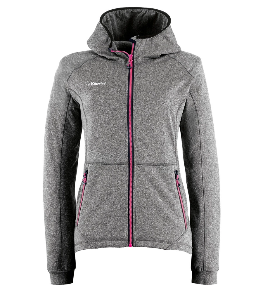 FELPA DA LAVORO CLOUD DONNA GRIGIO MELANGE, TG XS - KAPRIOL