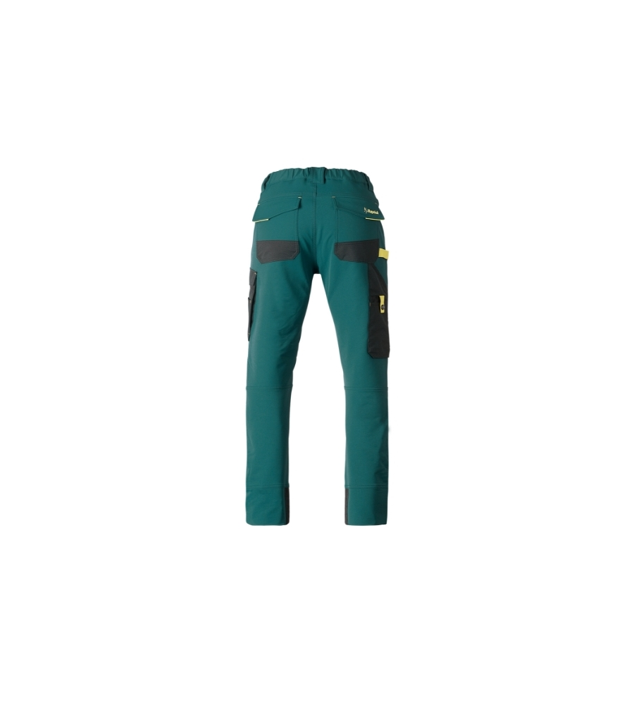 PANTALONI DA LAVORO CARPENTER PETROLIO/NERO, TG XXL - KAPRIOL