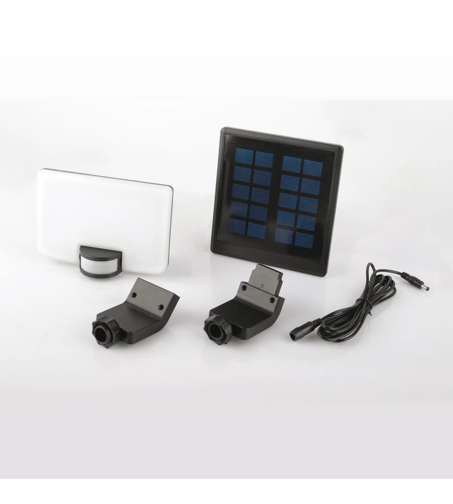 PROIETTORE A LED SOLARE CON SENSORE DI MOVIMENTO - 82 LED