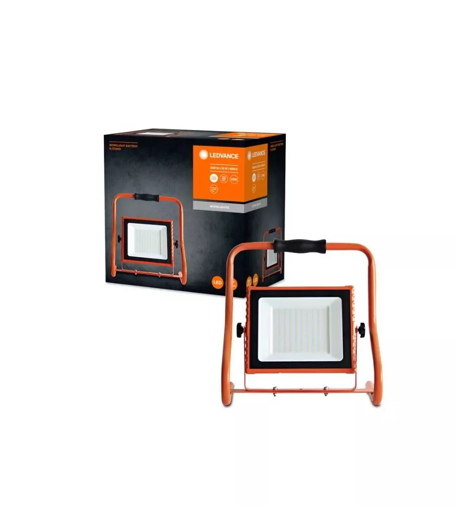 FARO LED RICARICABILE R-STAND 30W, 4000K