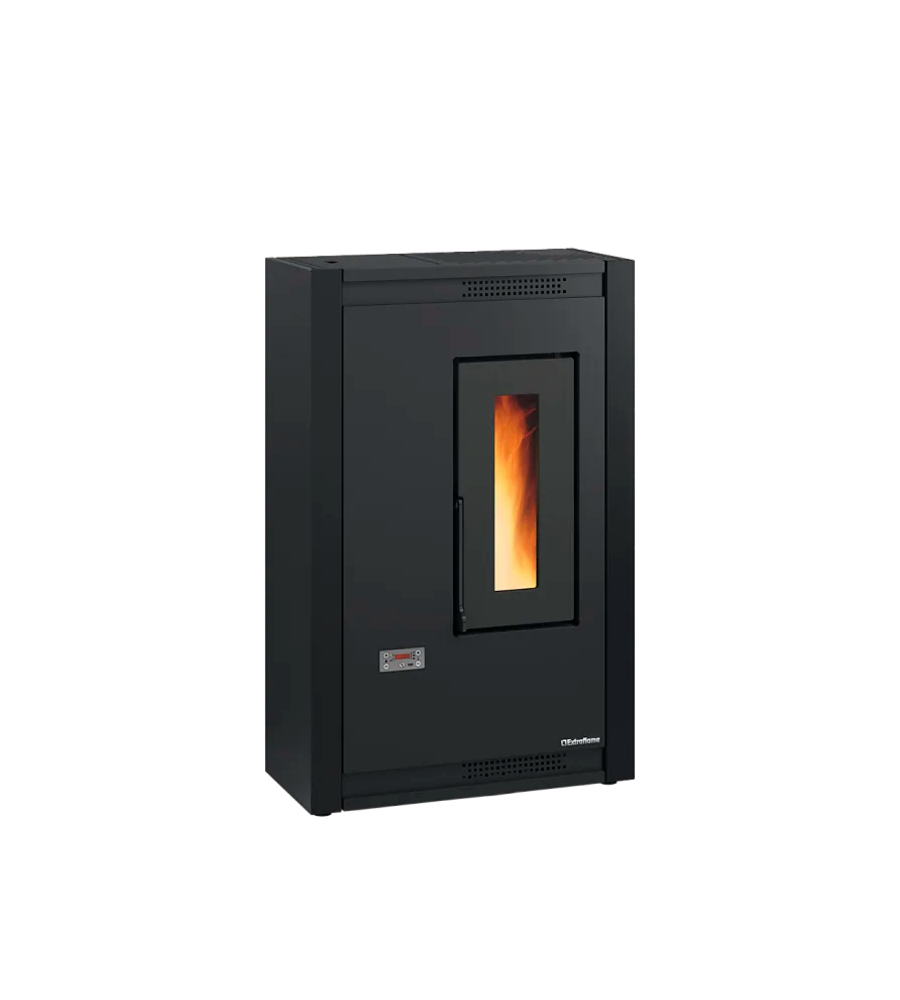 Stufa a pellet La Nordica Extraflame "Luisella" bordeaux 5,1 kW