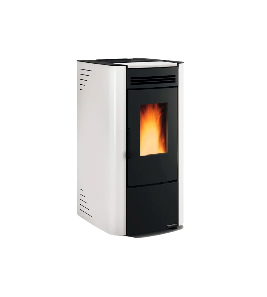 Stufa a pellet La Nordica Extraflame "Ketty" bianca 6,5 kW