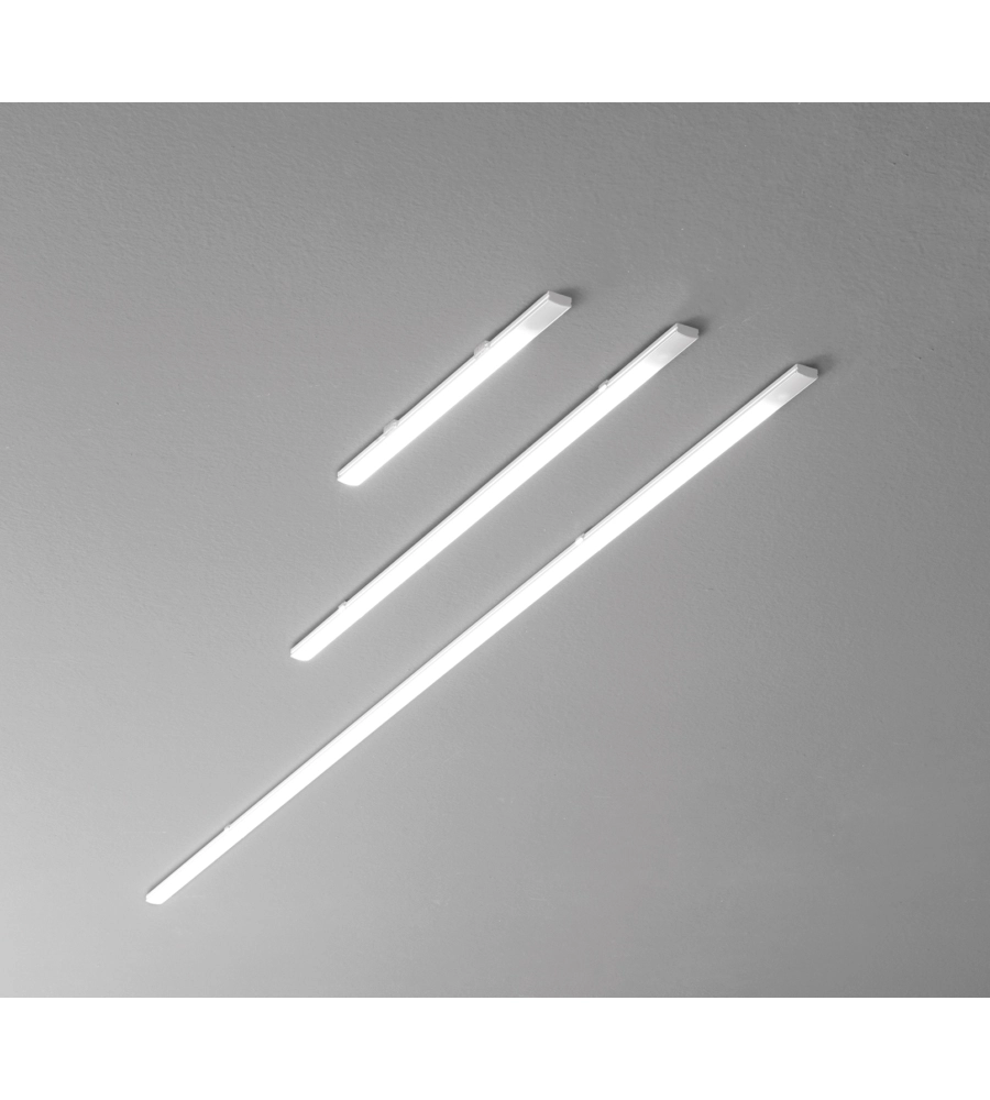 BARRA SOTTOPENSILE LED "UNIX 60" CON DIFFUSORE SILVER, 800 LM 4000 K