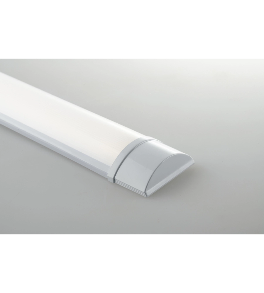 BARRA LED "BATTEN 30" CON FINITURA BIANCA E DIFFUSORE OPALE, 1077 LM 4000 K