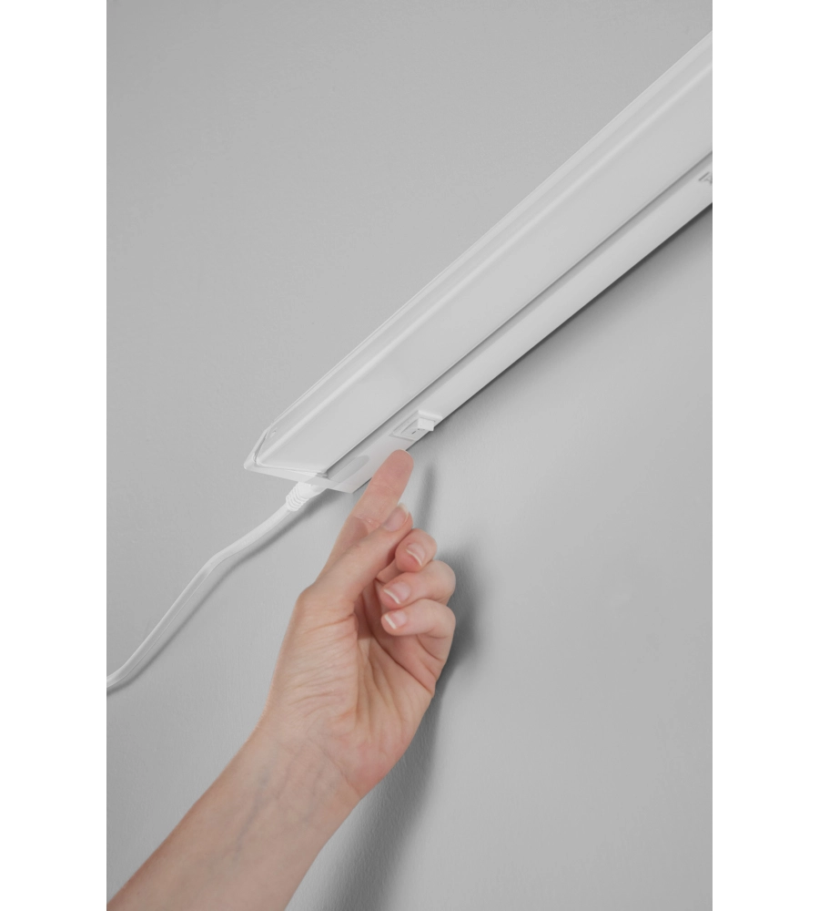 BARRA SOTTOPENSILE LED ORIENTABILE "MOVIE 90" CON DIFFUSORE, 1275 LM 4000 K