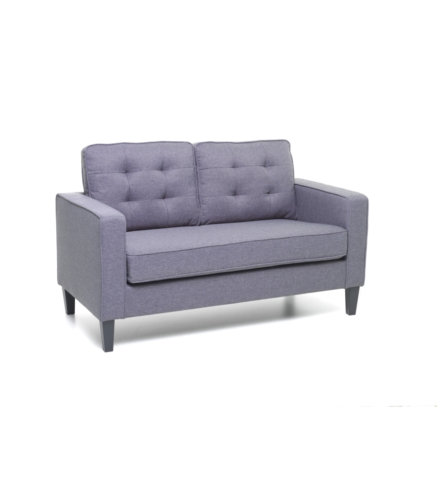 DIVANO "RIVER" 2 POSTI BLU JEANS, 145X78X95 CM