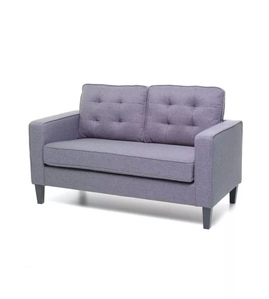 DIVANO "RIVER" 2 POSTI BLU JEANS, 145X78X95 CM