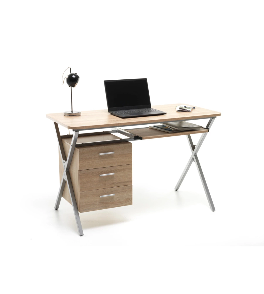 SCRIVANIA "FOLDER" ROVERE, 120X60X76 CM