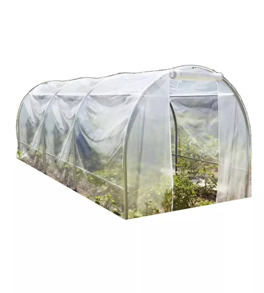 SERRA DA GIARDINO VERDEMAX "SPRING MAXI" CON TELO 200X450X175 CM