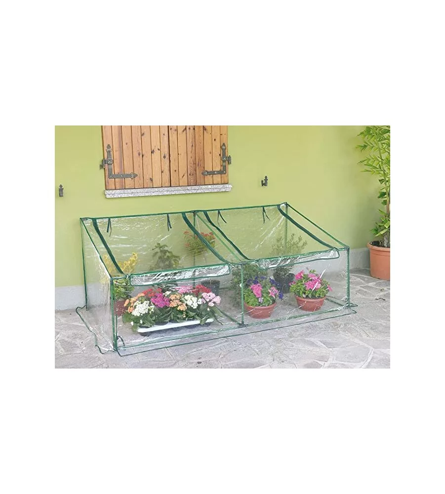 SERRA DA GIARDINO VERDEMAX "PRIMIZIA" CON TELO 180X92X70 CM