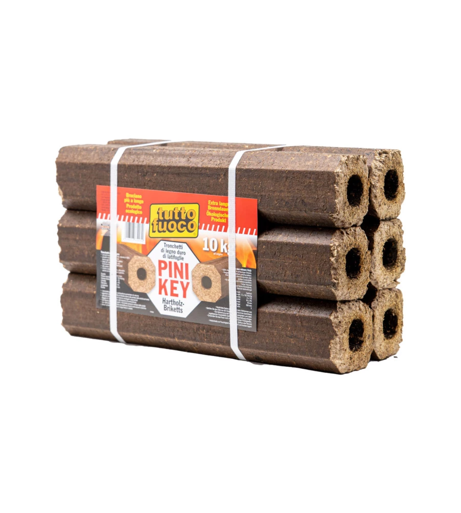 TRONCHETTO PINI KEY DI LEGNO DURO DI LATIFOGLIE 10 KG