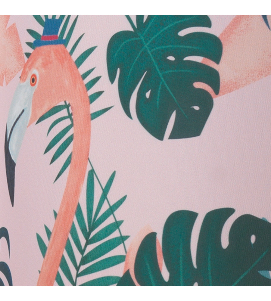 LAMPADA DA TAVOLO "FLAMINGO" ROSA E BIANCO, E14