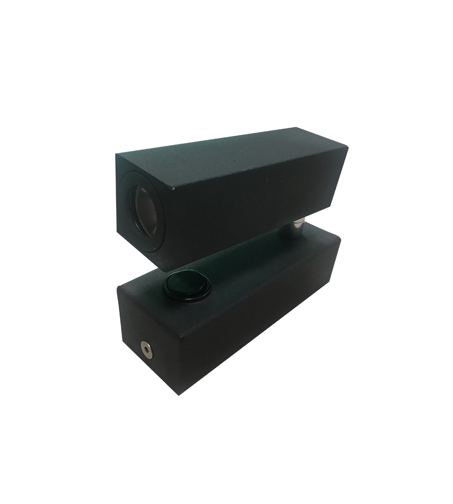 APPLIQUE LED "SPY" IN METALLO NERO, 4000K
