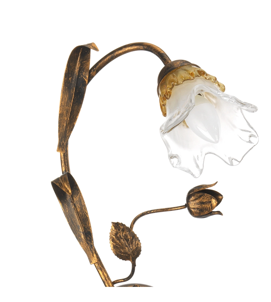 PLAFONIERA "ARIANNA" TRE LUCI COLOR BRONZO, E14