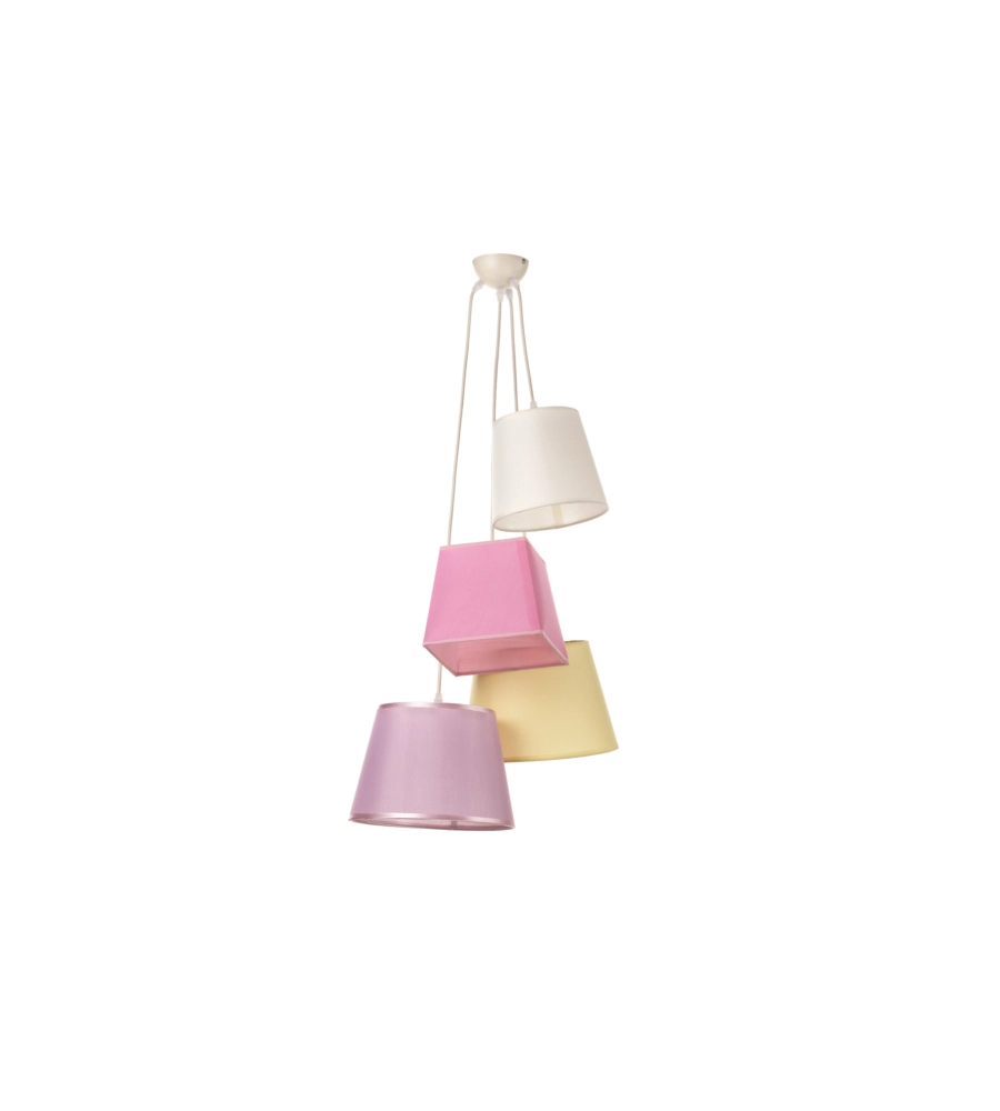 LAMPADA A SOSPENSIONE "NINETTA" MULTICOLOR, E14