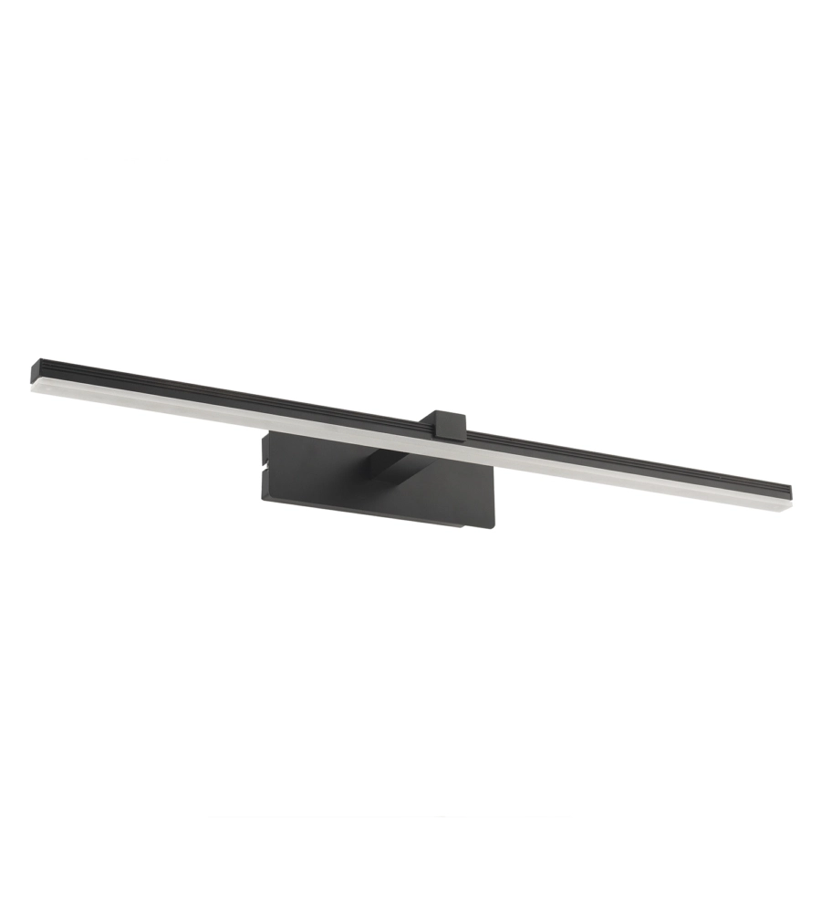 APPLIQUE LED "FRED" IN METALLO NERO, 4000K