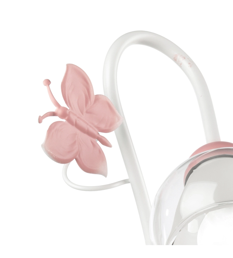 APPLIQUE "BUTTERFLY" BIANCA E ROSA, E14