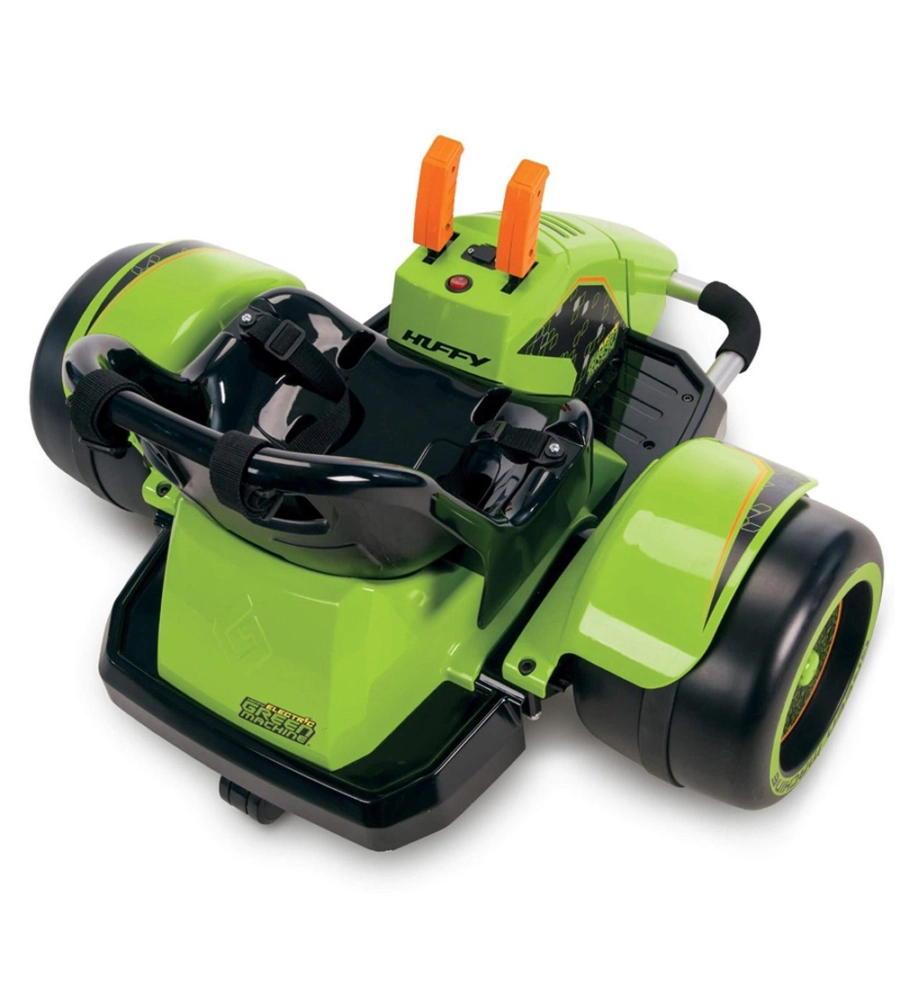 MACCHINA ELETTRICA PER BAMBINI A BATTERIA 6V MODELLO GREEN MACHINE 360