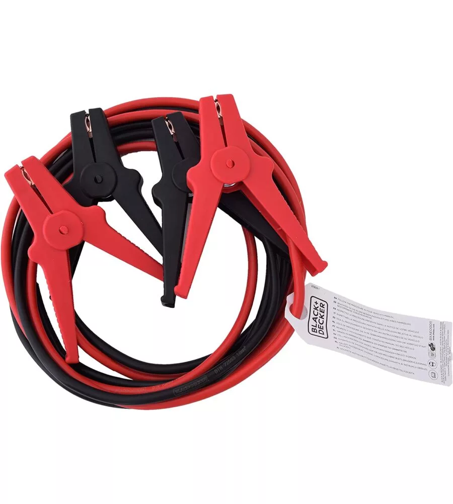 CAVI DI AVVIAMENTO 16MM DA 3 METRI BLACK+DECKER