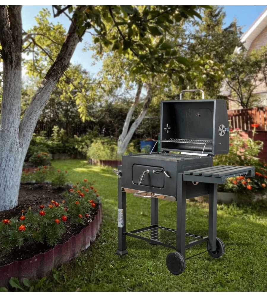BARBECUE A CARBONE ARNOLD "PRIMO" CON GRIGLIA 41X27,5 CM