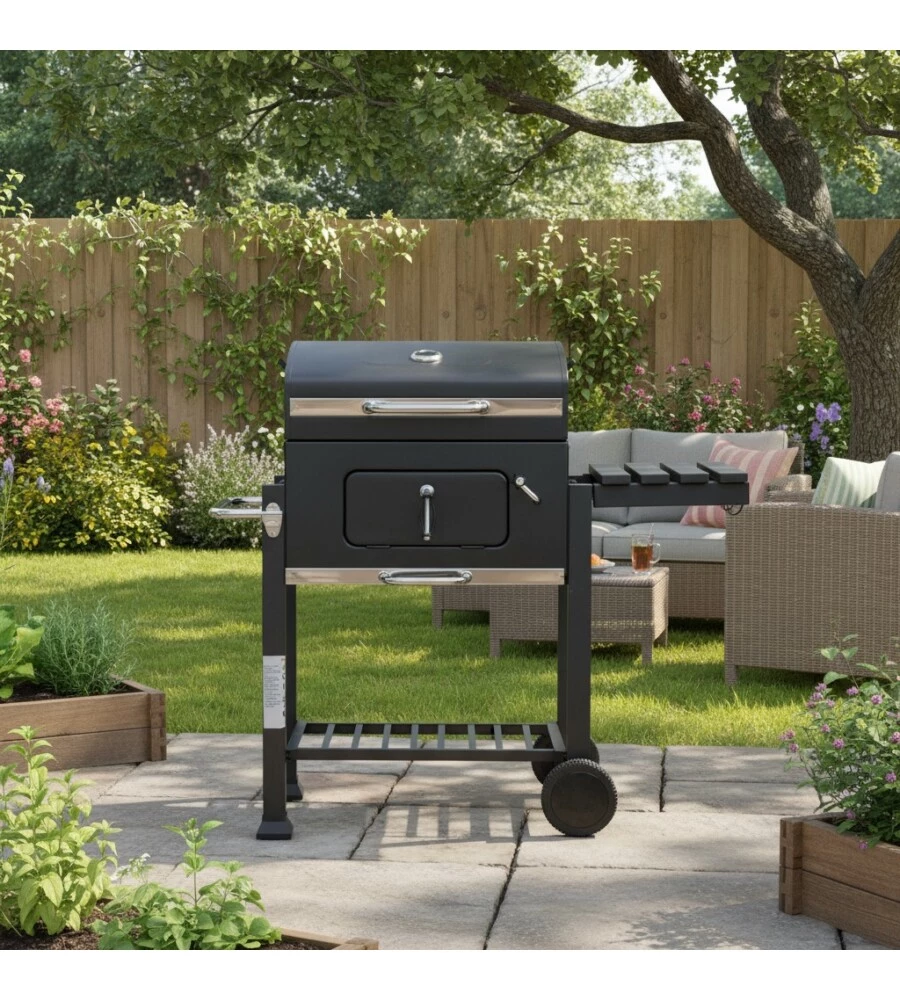 BARBECUE A CARBONE ARNOLD "PRIMO" CON GRIGLIA 41X27,5 CM