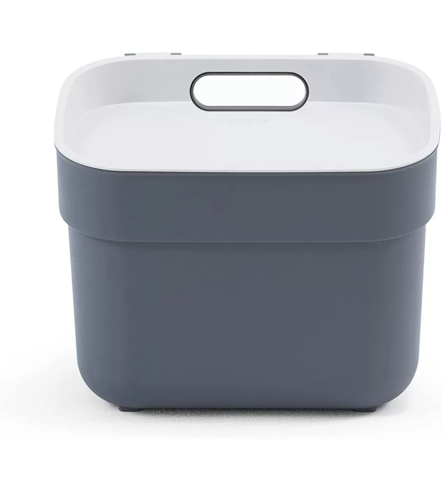 PATTUMIERA "READY" KETER GRIGIO SCURO - 5 LITRI - 25x18.6x20.3 CM
