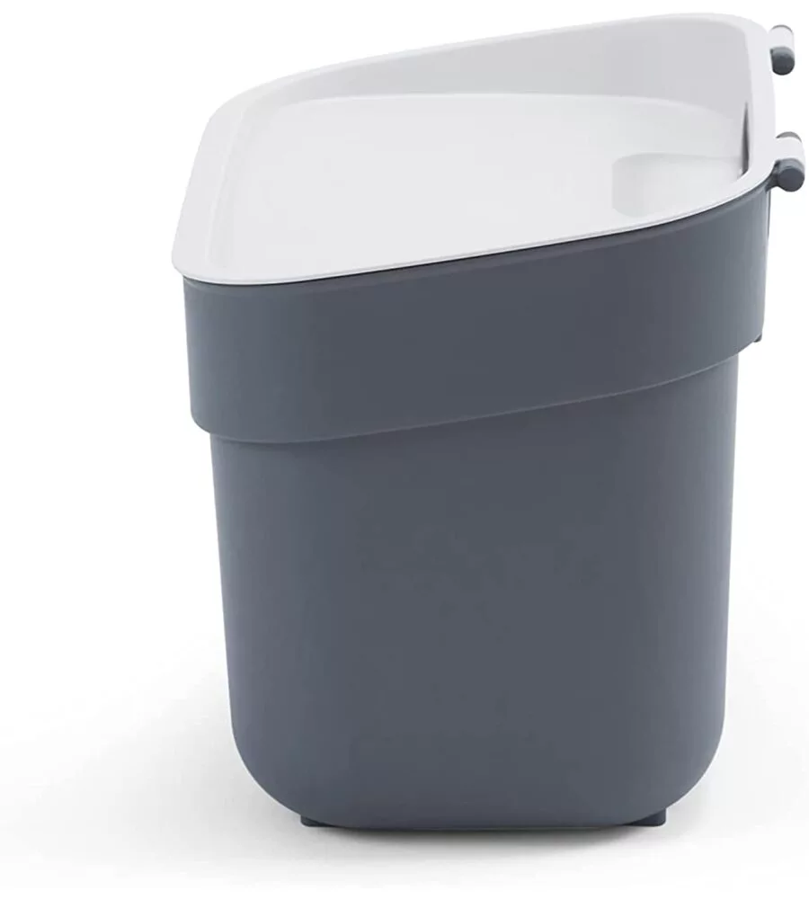 PATTUMIERA "READY" KETER GRIGIO SCURO - 5 LITRI - 25x18.6x20.3 CM