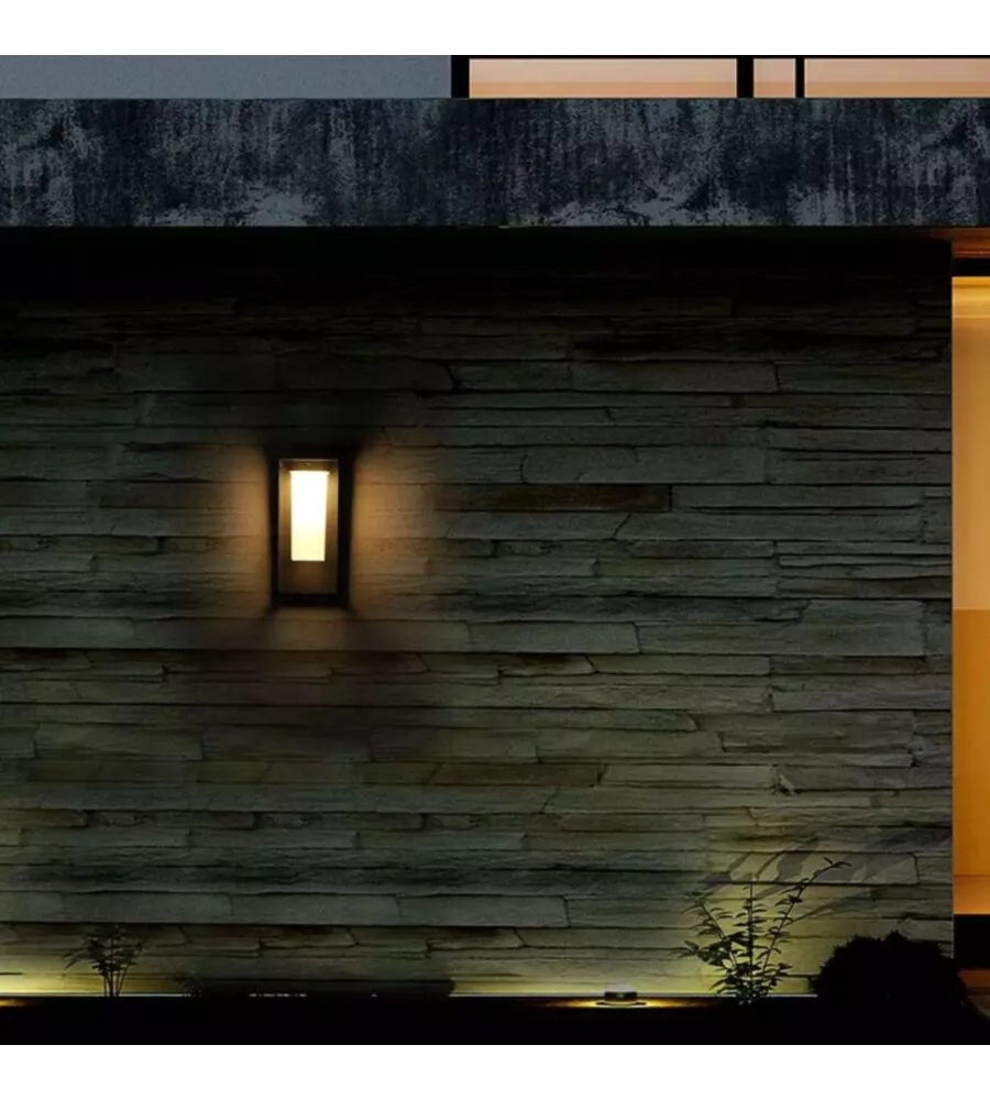 LAMPADA SOLARE LED CON SENSORE DI MOVIMENTO H29 CM, 3000K