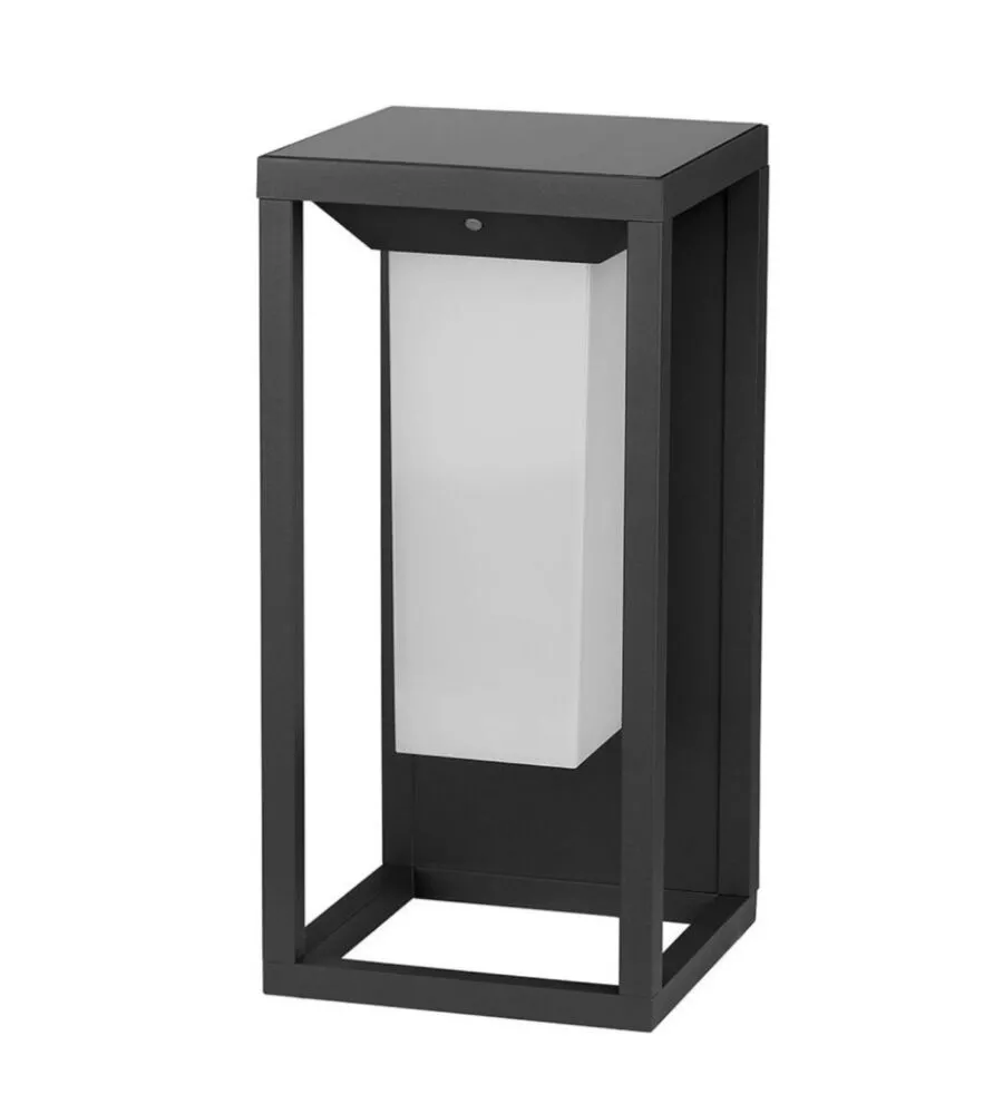 LAMPADA SOLARE LED CON SENSORE DI MOVIMENTO H29 CM, 3000K